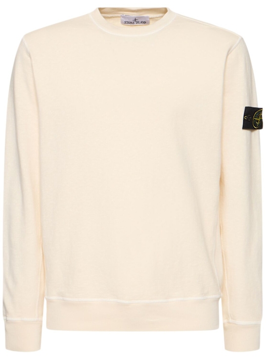 LuisaViaRoma Stone IslandCrewneck cotton sweatshirt