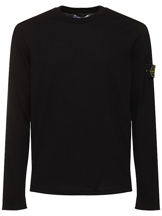 LuisaViaRoma Stone IslandCrewneck cotton sweatshirt