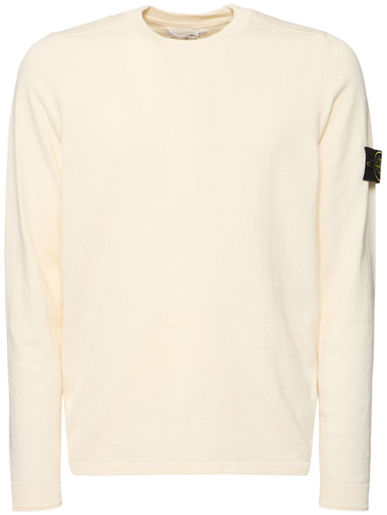 LuisaViaRoma Stone IslandCrewneck cotton sweatshirt