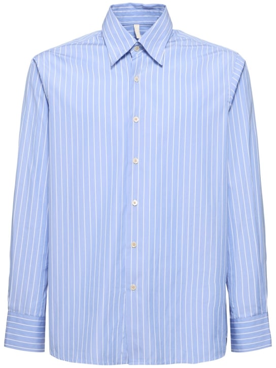 LuisaViaRoma SUNFLOWERCamicia in popeline di cotone a righe