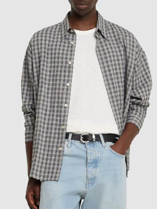 LuisaViaRoma SUNFLOWERCintura In Pelle Con Occhielli 3cm