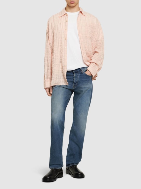 LuisaViaRoma SUNFLOWERJeans Vita Media In Denim L32