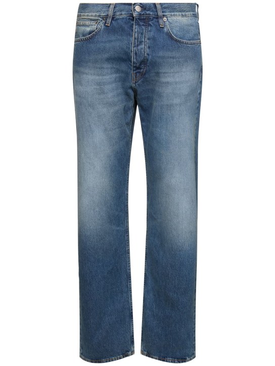 LuisaViaRoma SUNFLOWERJeans vita media in denim L32