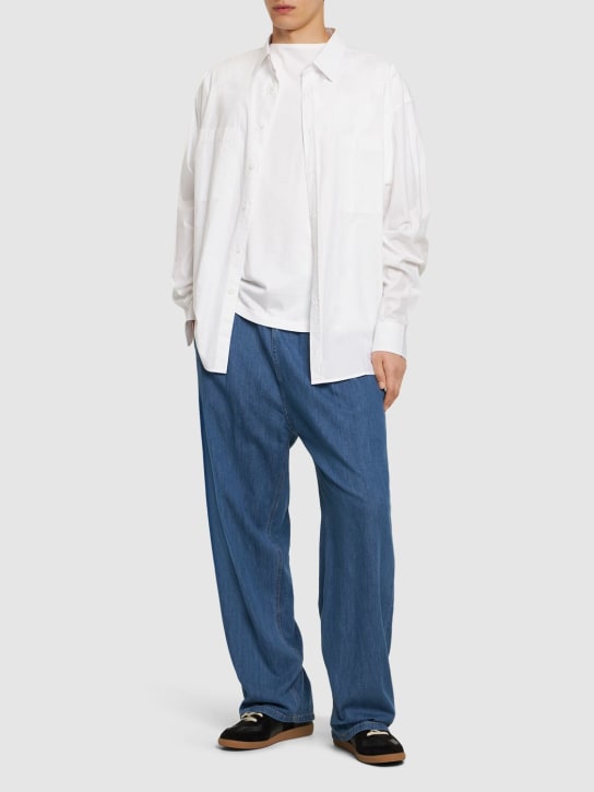 LuisaViaRoma The Frankie ShopJeans Larghi In Denim Di Cotone