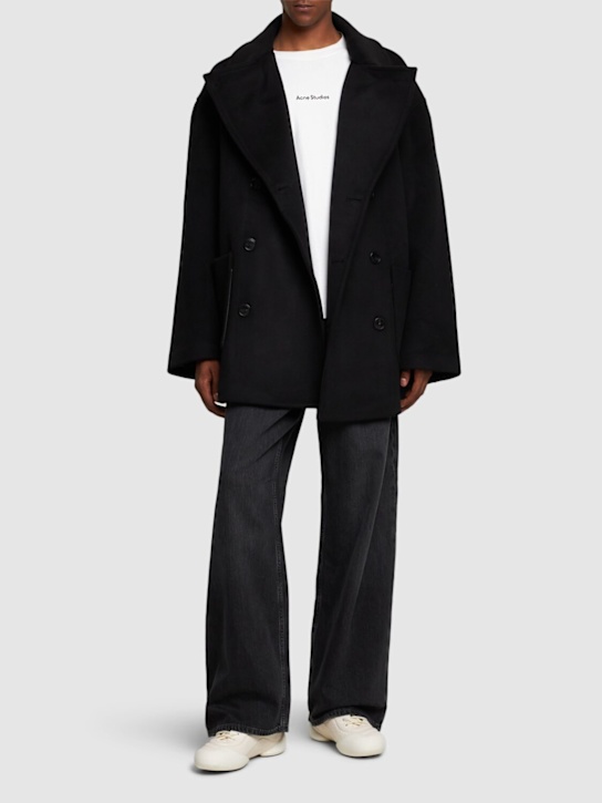 LuisaViaRoma The Frankie ShopPeacoat Cooper In Misto Lana