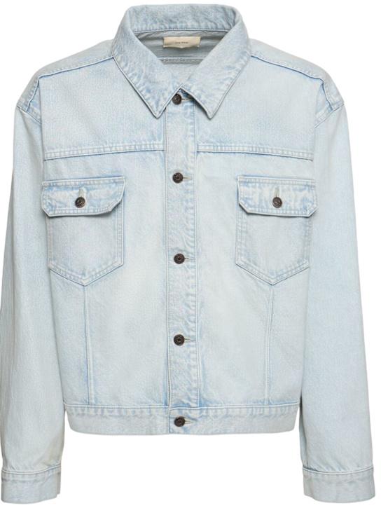 LuisaViaRoma The RowGiacca Orson in denim di cotone