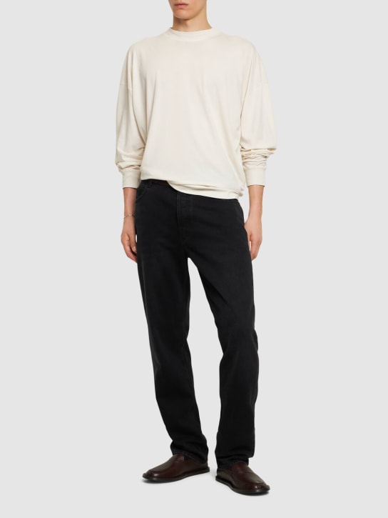 LuisaViaRoma The RowJeans Carlisle In Denim Di Cotone