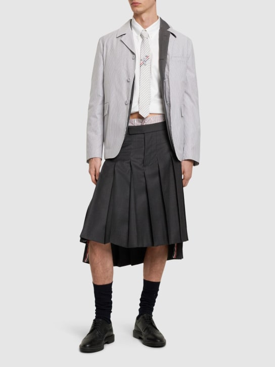 LuisaViaRoma Thom BrowneBlazer Destrutturato In Cotone