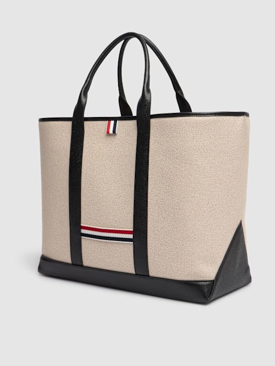 LuisaViaRoma Thom BrowneBorsa Shopping Media In Cotone