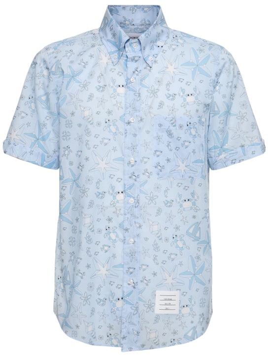 LuisaViaRoma Thom BrowneCamicia in cotone con bottoni