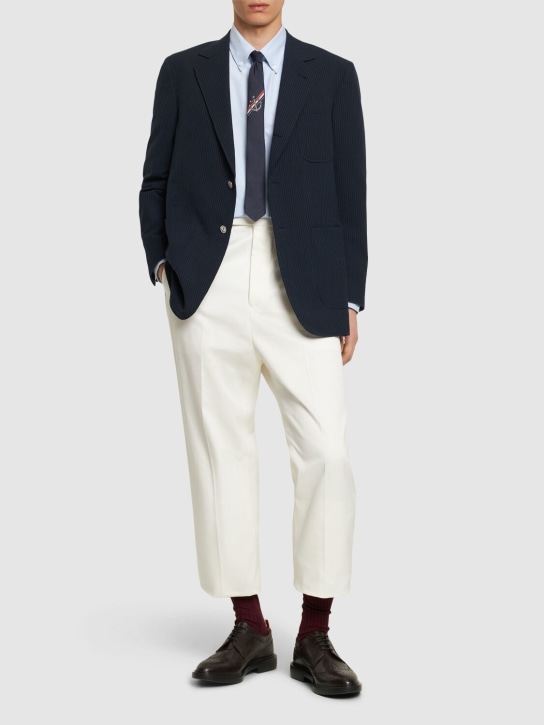 LuisaViaRoma Thom BrownePantaloni Chino Dritti Vita Media