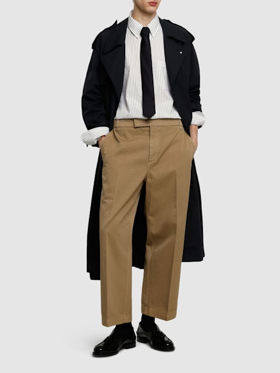 LuisaViaRoma Thom BrownePantaloni Chino Utility Tinti In Capo