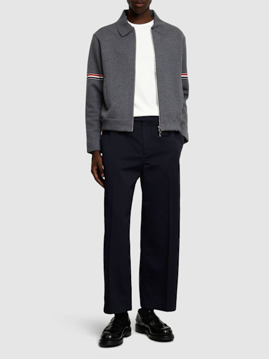 LuisaViaRoma Thom BrownePantaloni Chino Utility Tinti In Capo