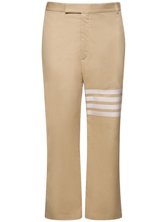 LuisaViaRoma Thom BrownePantaloni dritti destrutturati in cotone