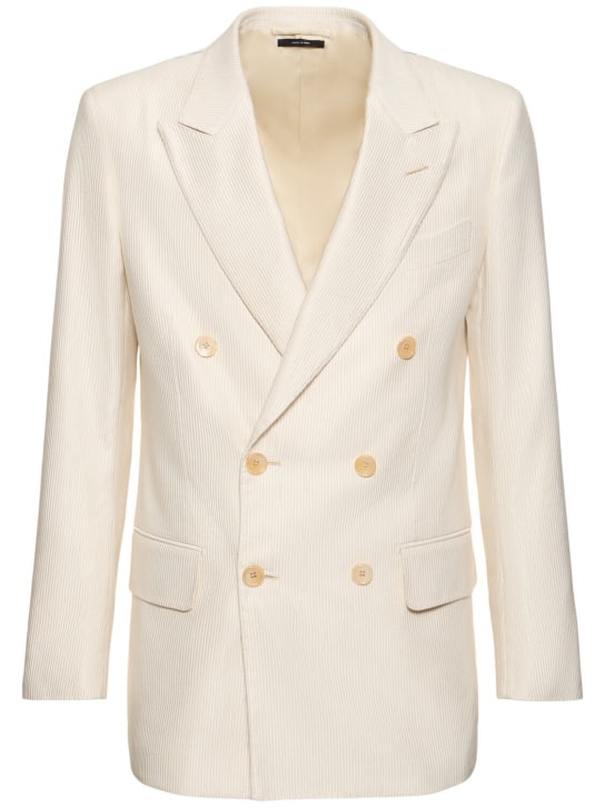 LuisaViaRoma Tom FordBlazer Atticus in seta e cotone