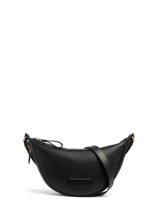 LuisaViaRoma Tom FordBorsa messenger Zip Line in pelle lucida
