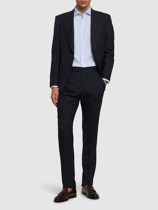 LuisaViaRoma Tom FordCamicia Slim Fit In Popeline Di Cotone