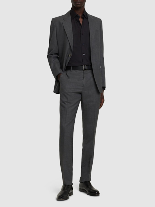 LuisaViaRoma Tom FordCamicia Slim Fit In Popeline Di Cotone