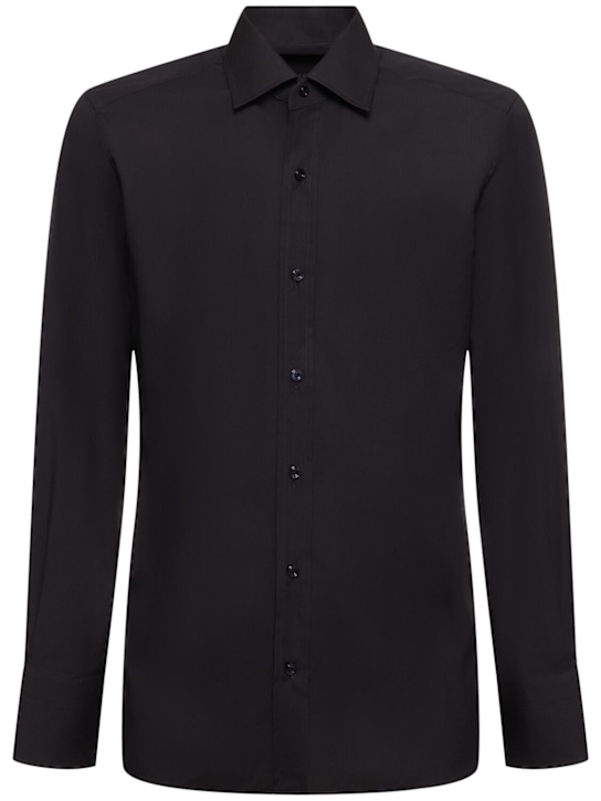 LuisaViaRoma Tom FordCamicia slim fit in popeline di cotone