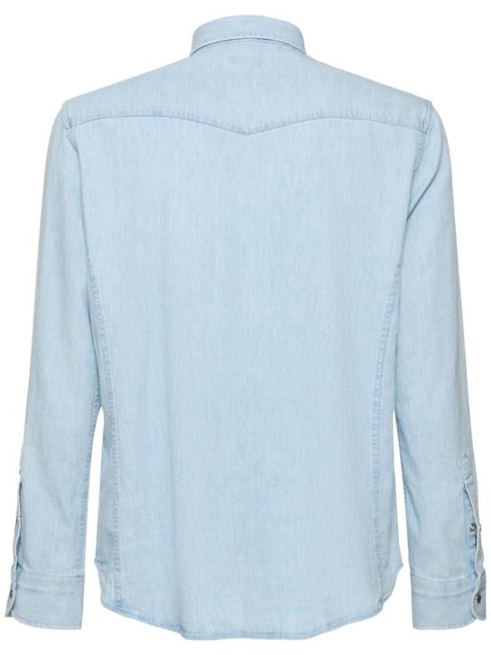 LuisaViaRoma Tom FordCamicia Western Chambre In Denim Di Cotone