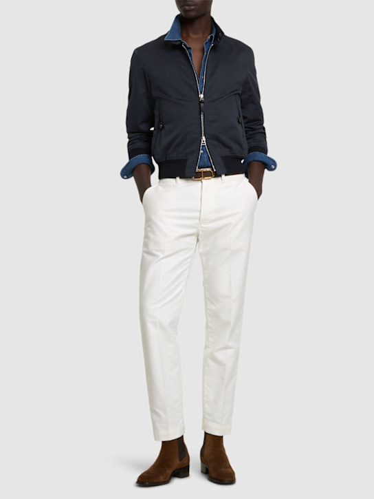 LuisaViaRoma Tom FordGiacca Casual In Cotone E Seta