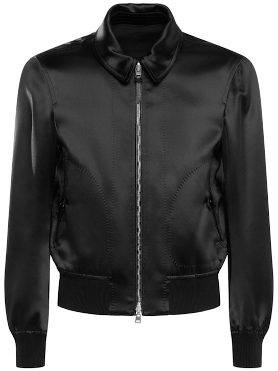 LuisaViaRoma Tom FordGiacca reversibile in raso di seta