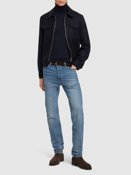 LuisaViaRoma Tom FordJeans Broken In Twill Di Denim