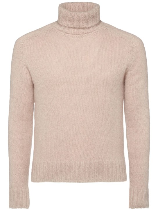 LuisaViaRoma Tom FordMaglia collo alto in angora pettinata