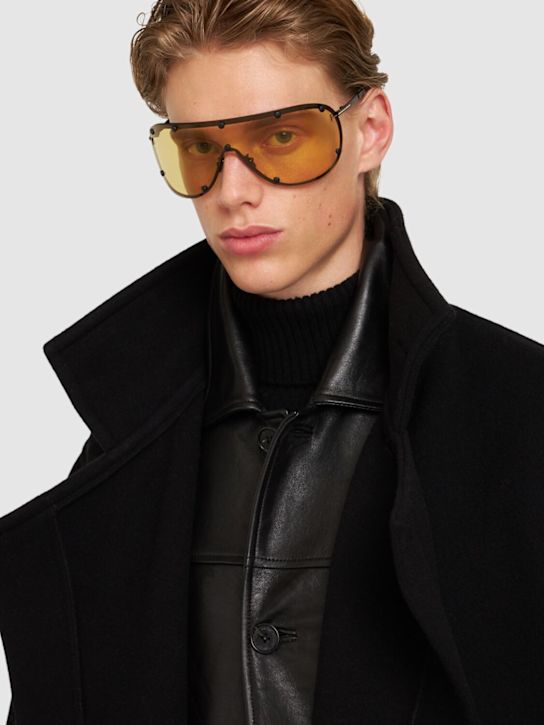 LuisaViaRoma Tom FordOcchiali Da Sole Pilot Kyler In Metallo