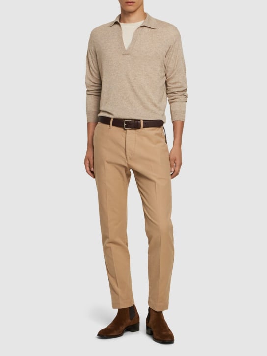 LuisaViaRoma Tom FordPantaloni Chino In Misto Cotone
