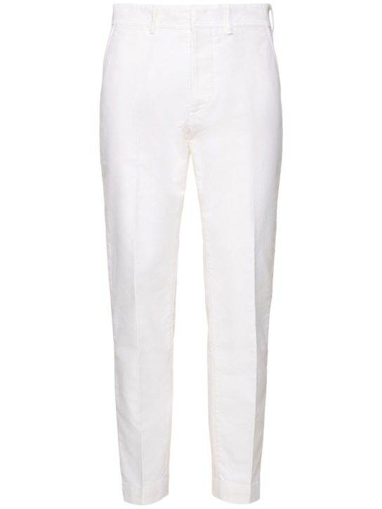LuisaViaRoma Tom FordPantaloni chino in raso di cotone spazzolato