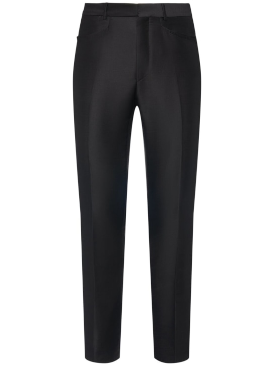 LuisaViaRoma Tom FordPantaloni dritti in twill di misto lana