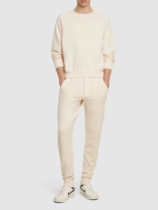 LuisaViaRoma Tom FordPantaloni In Felpa Tinta In Capo Effetto Vintage