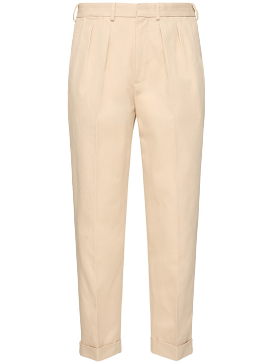 LuisaViaRoma Tom FordPantaloni in gabardina di cotone con doppia pince