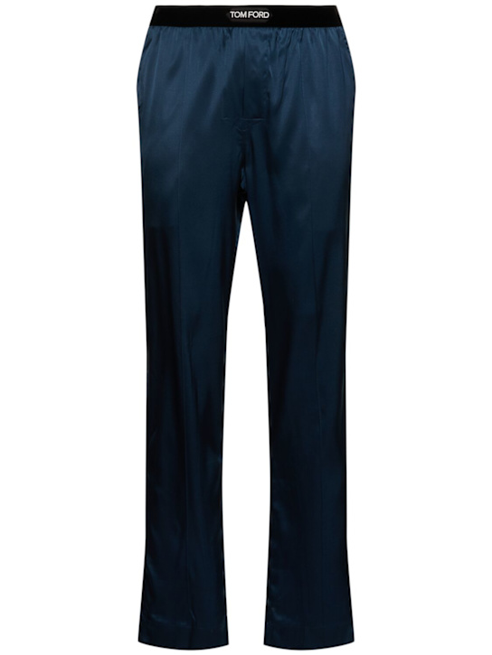 LuisaViaRoma Tom FordPantaloni pigiama in raso di seta