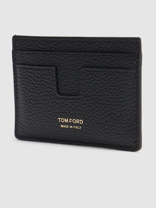 LuisaViaRoma Tom FordPorta Carte Di Credito In Pelle Martellata