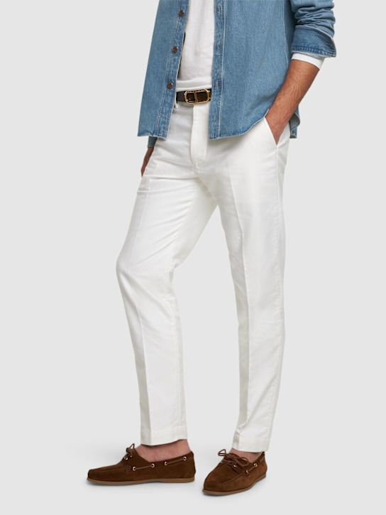 LuisaViaRoma Tom FordScarpe Da Barca Robin In Camoscio