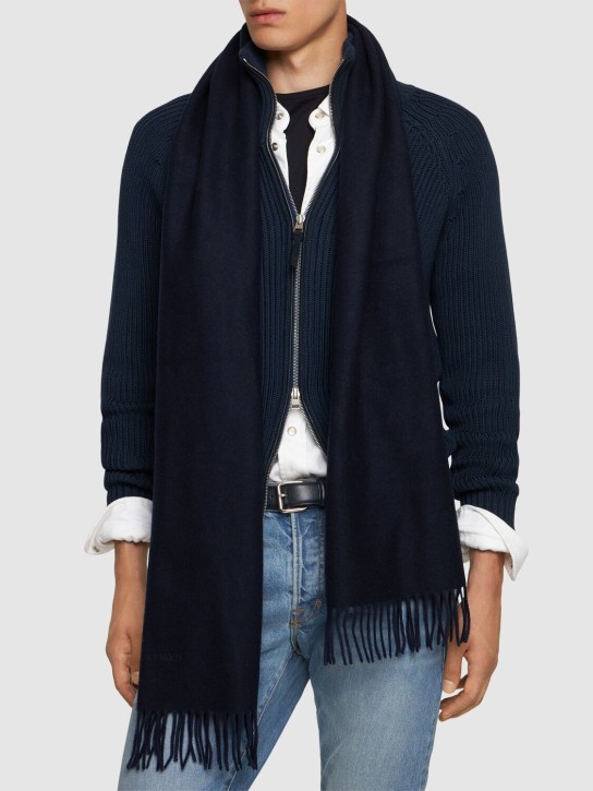 LuisaViaRoma Tom FordSciarpa Beaver Day In Cashmere