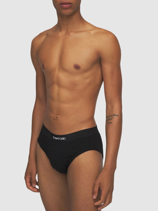 LuisaViaRoma Tom FordSET DI 2 SLIP IN COTONE STRETCH