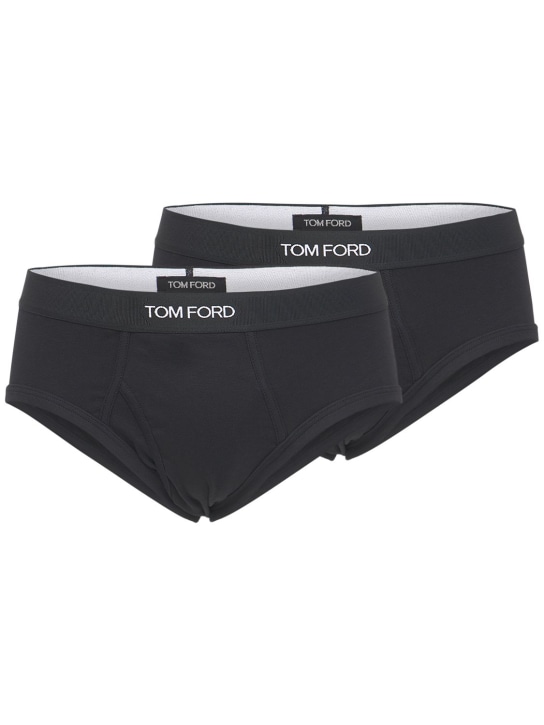 LuisaViaRoma Tom FordSET DI 2 SLIP IN COTONE STRETCH