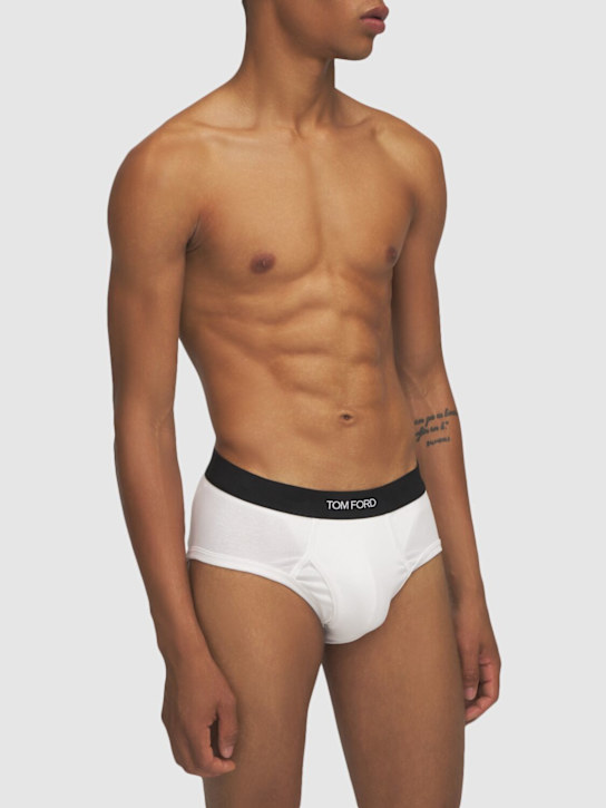 LuisaViaRoma Tom FordSET DI 2 SLIP IN COTONE STRETCH