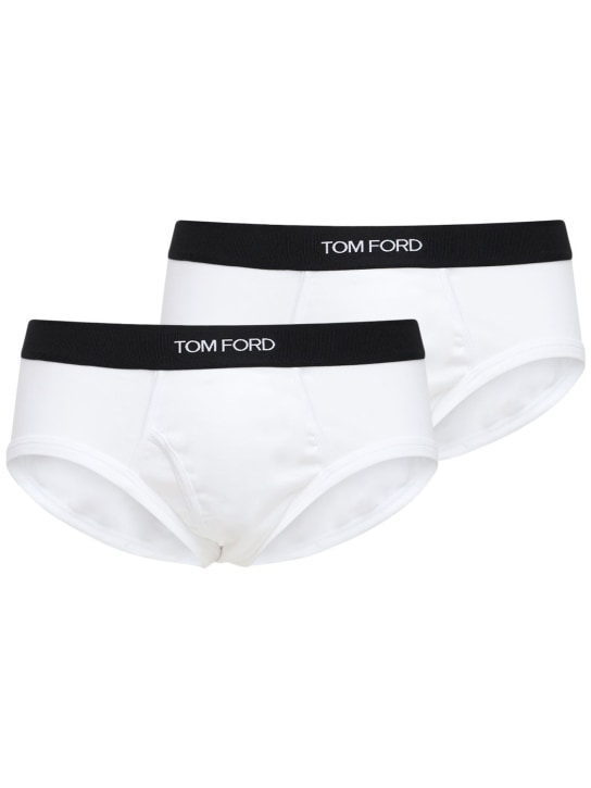 LuisaViaRoma Tom FordSET DI 2 SLIP IN COTONE STRETCH