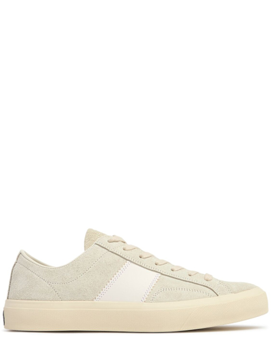 LuisaViaRoma Tom FordSneakers Cambridge in camoscio