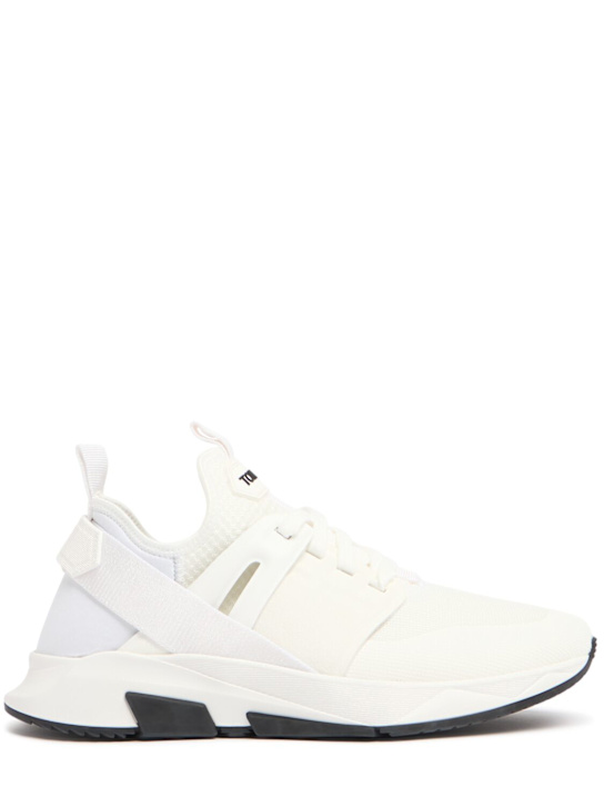 LuisaViaRoma Tom FordSneakers low top Alcantara in techno e pelle
