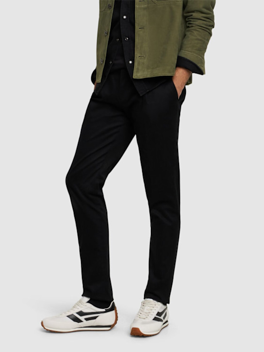 LuisaViaRoma Tom FordSneakers Mick In Camoscio E Tessuto Tecnico