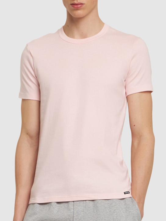 LuisaViaRoma Tom FordT-shirt Girocollo In Jersey Di Cotone