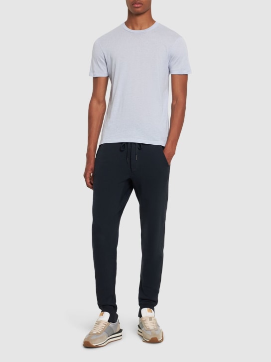 LuisaViaRoma Tom FordT-shirt Girocollo In Misto Cotone