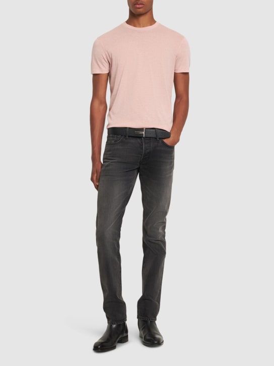 LuisaViaRoma Tom FordT-shirt Girocollo In Misto Cotone