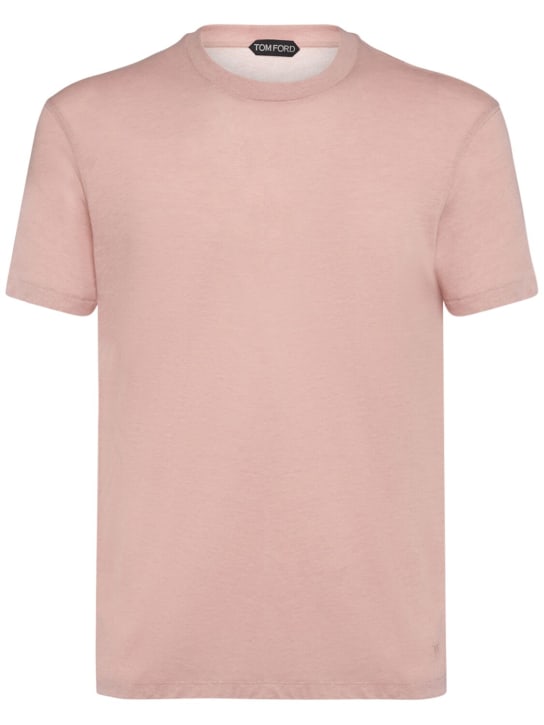 LuisaViaRoma Tom FordT-shirt girocollo in misto cotone