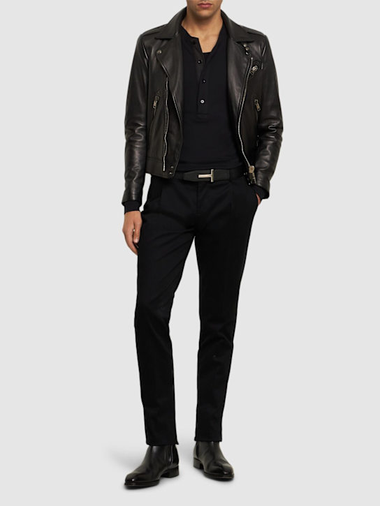 LuisaViaRoma Tom FordT-shirt In Cotone E Modal A Costine